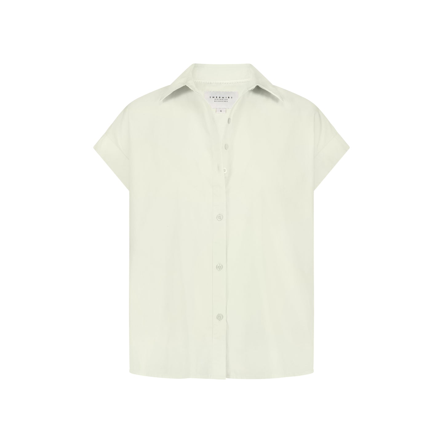 The Short Sleeve Boyfriend Shirt in Cotton