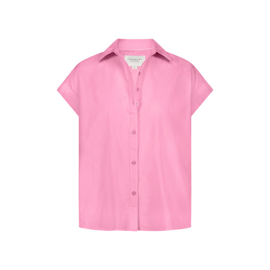 The Short Sleeve Boyfriend Shirt in Cotton