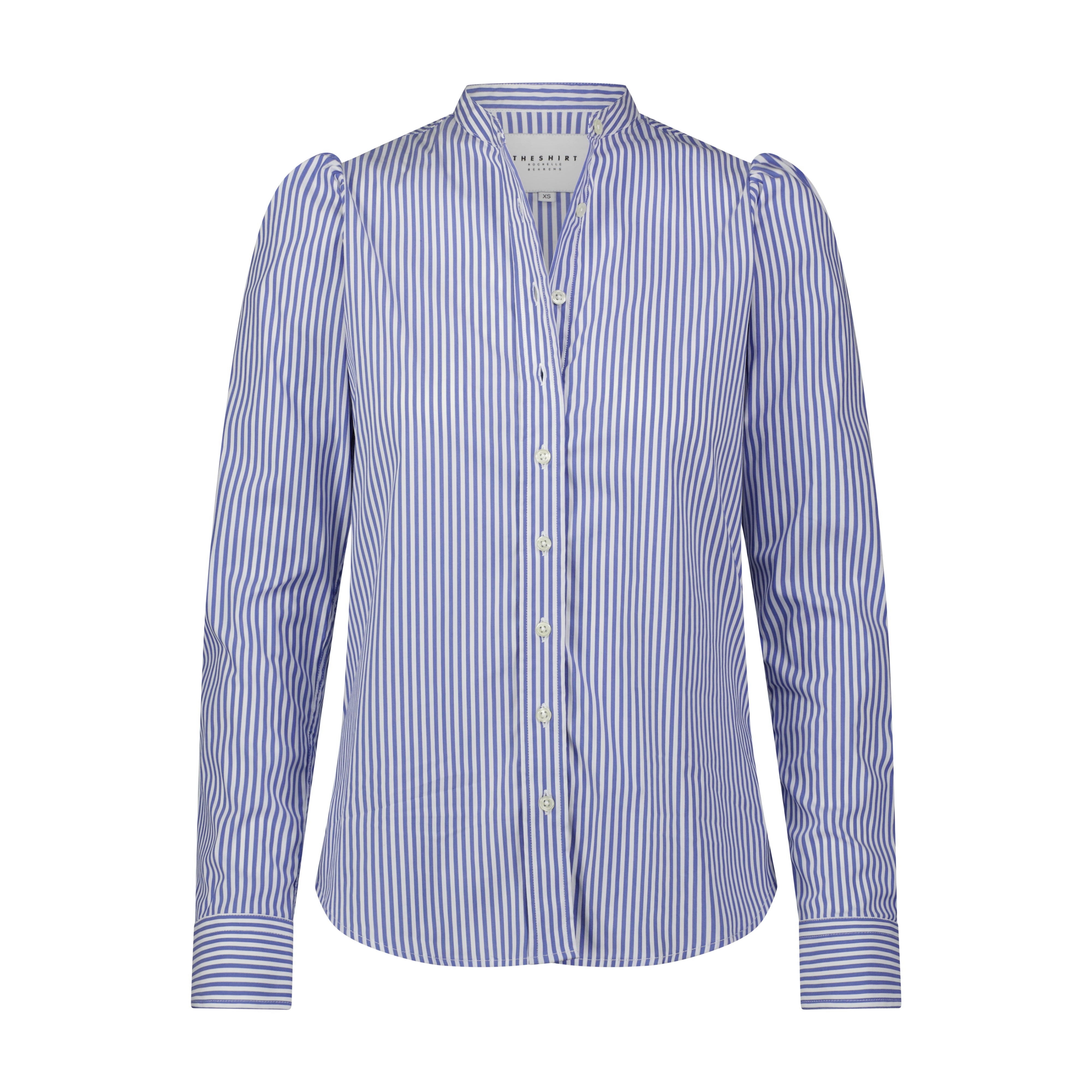 The Shirt by Rochelle Behrens - The Puffed Shoulder Shirt - Blue/White ...