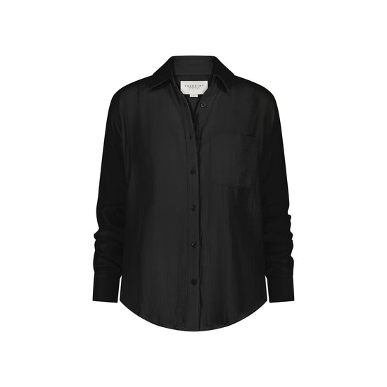 The Super Relaxed Boyfriend Shirt in Gauze