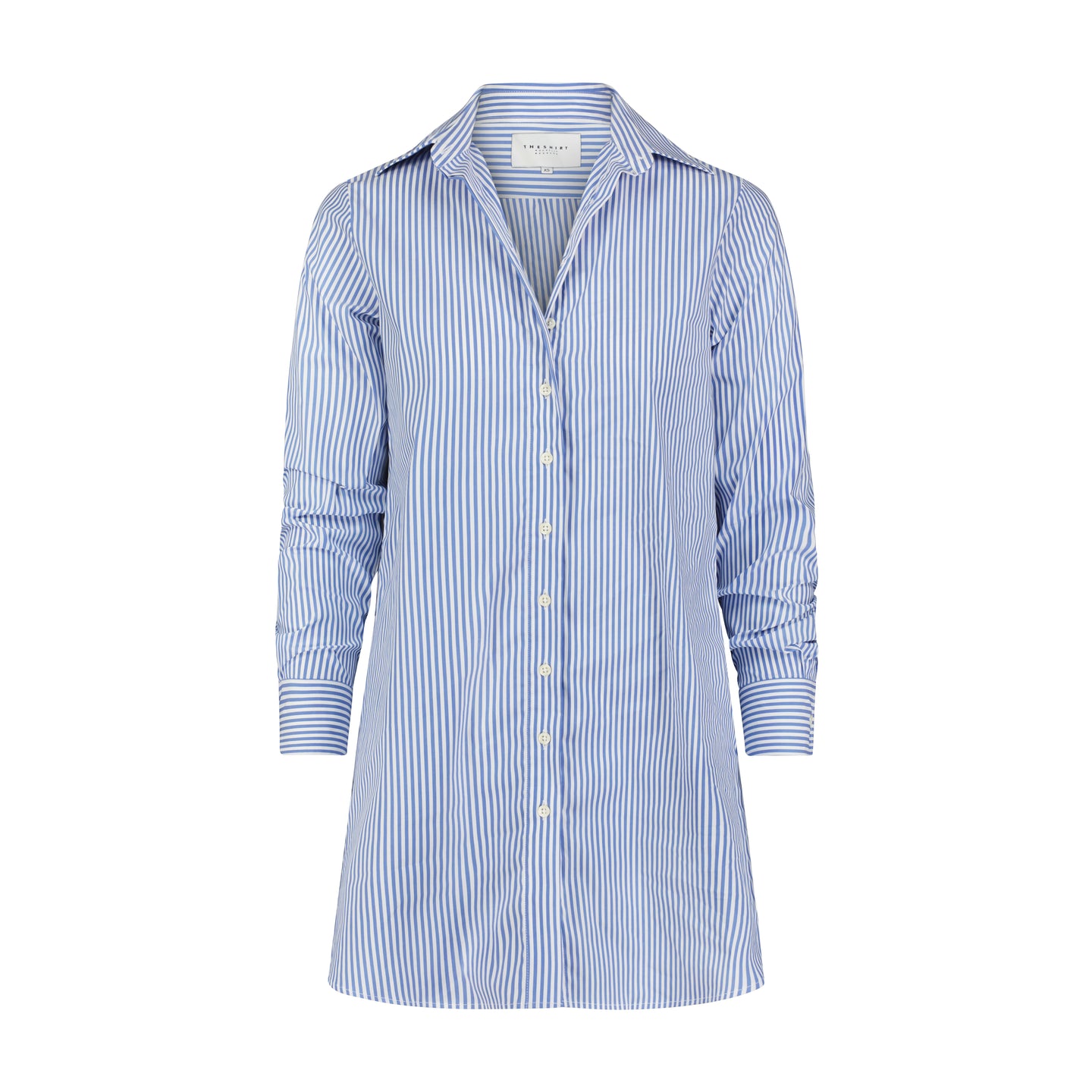 The WFH Dress - Blue/White Stripe / S The WFH Dress - Blue/White Stripe / S
