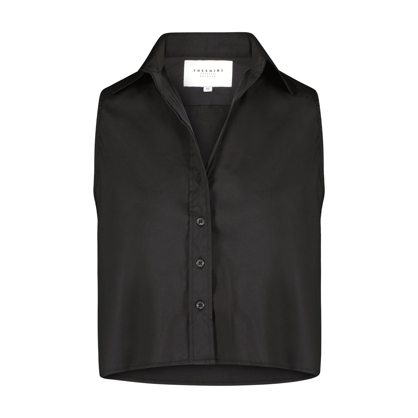 The Boxy Cropped Sleeveless Shirt