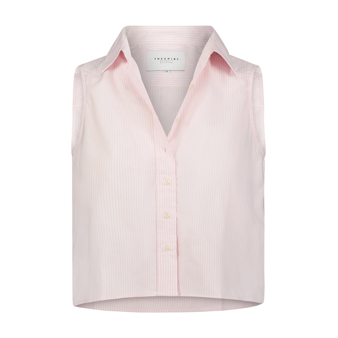 The Boxy Cropped Sleeveless Shirt