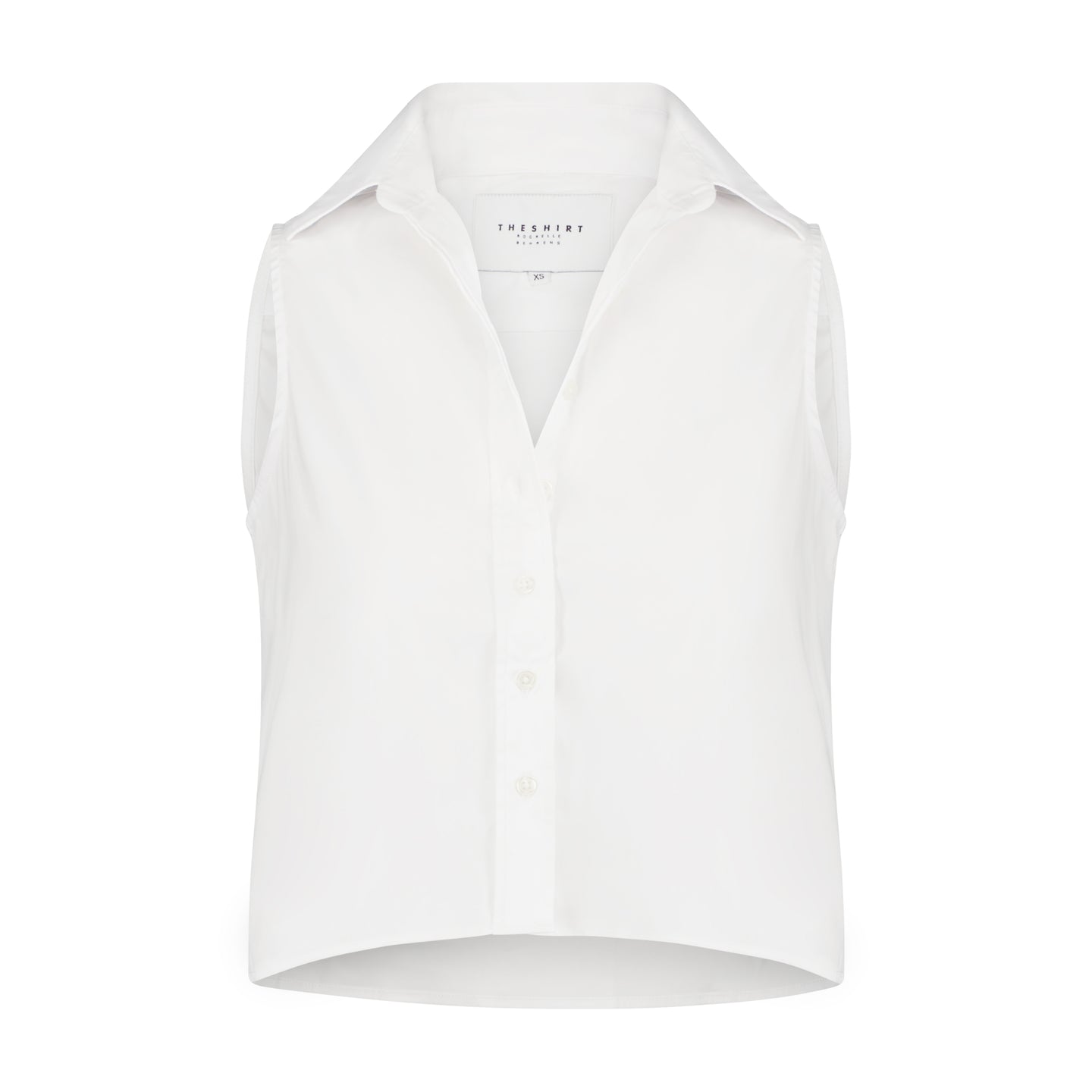The Boxy Cropped Sleeveless Shirt