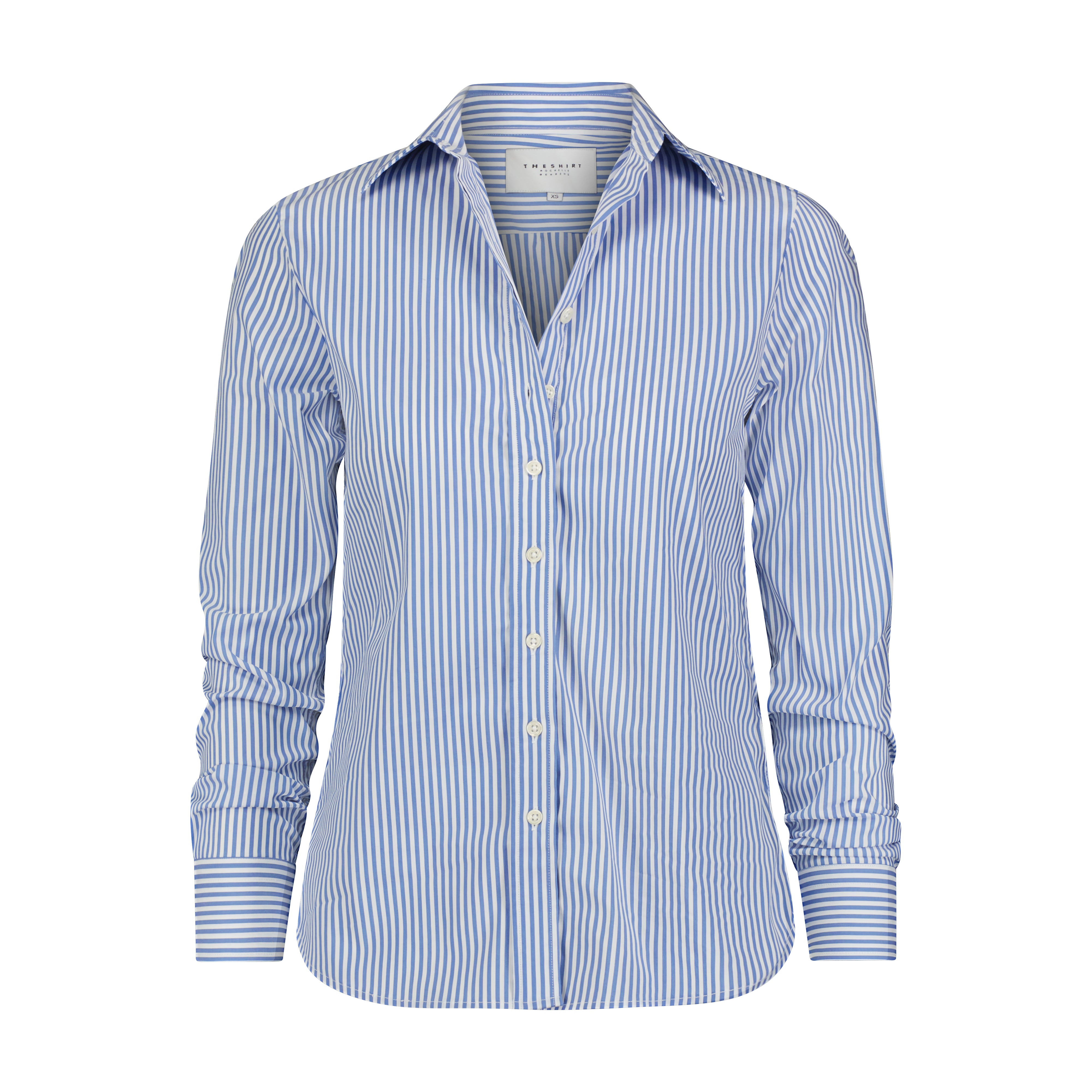 The Shirt by Rochelle Behrens - The Icon Shirt in Stripe - Blue/White ...