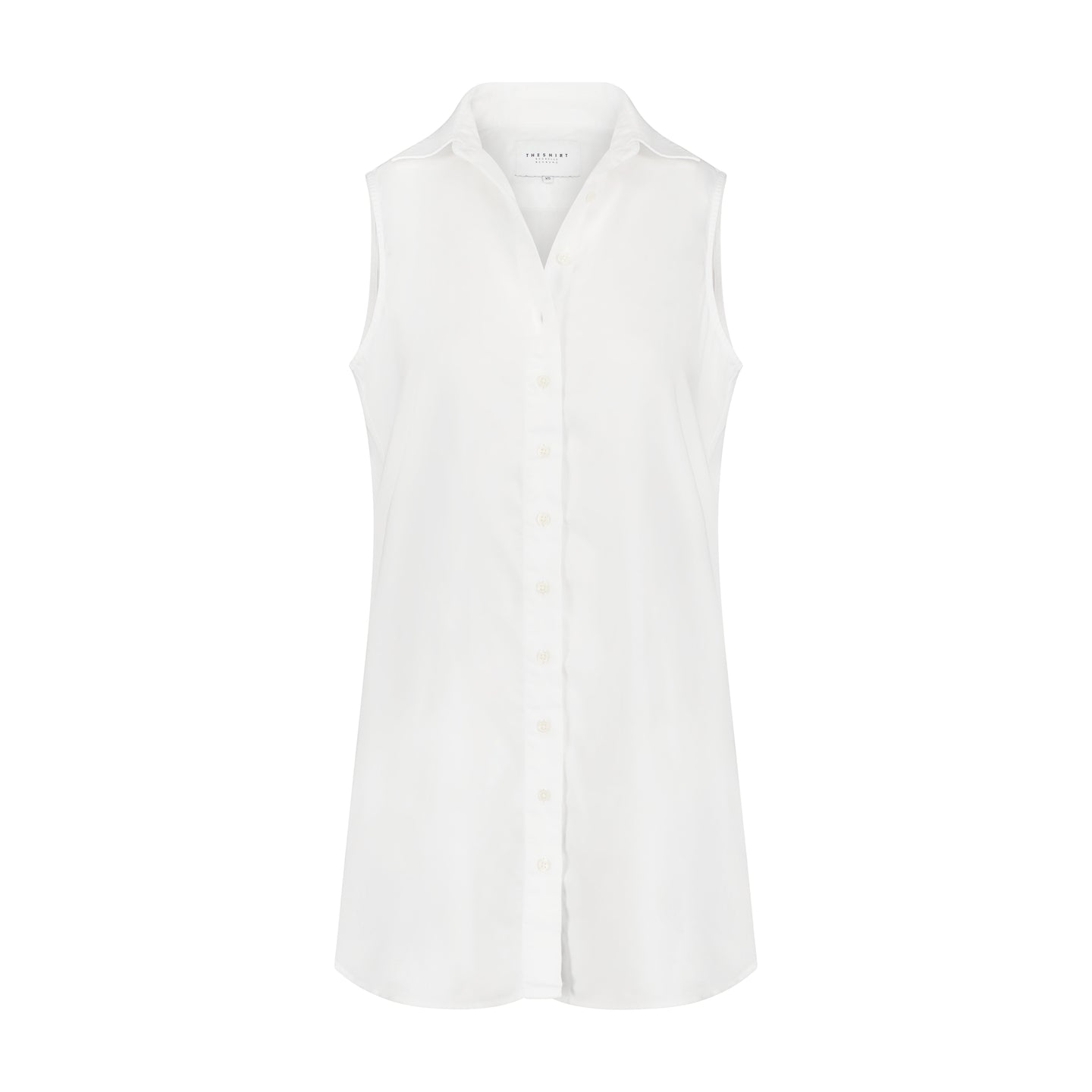 The Sleeveless Shirt Dress