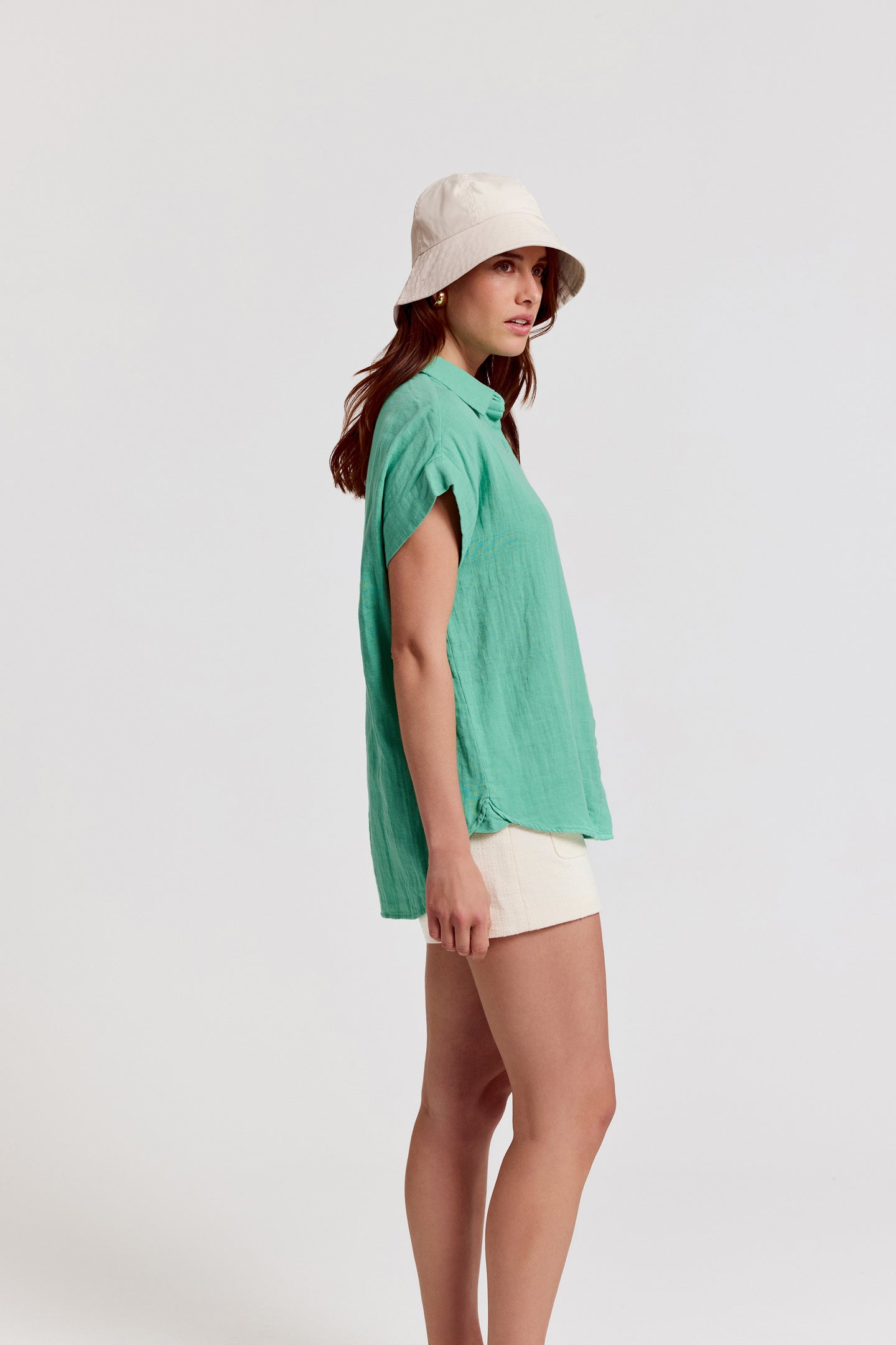 The Short Sleeve Boyfriend Shirt