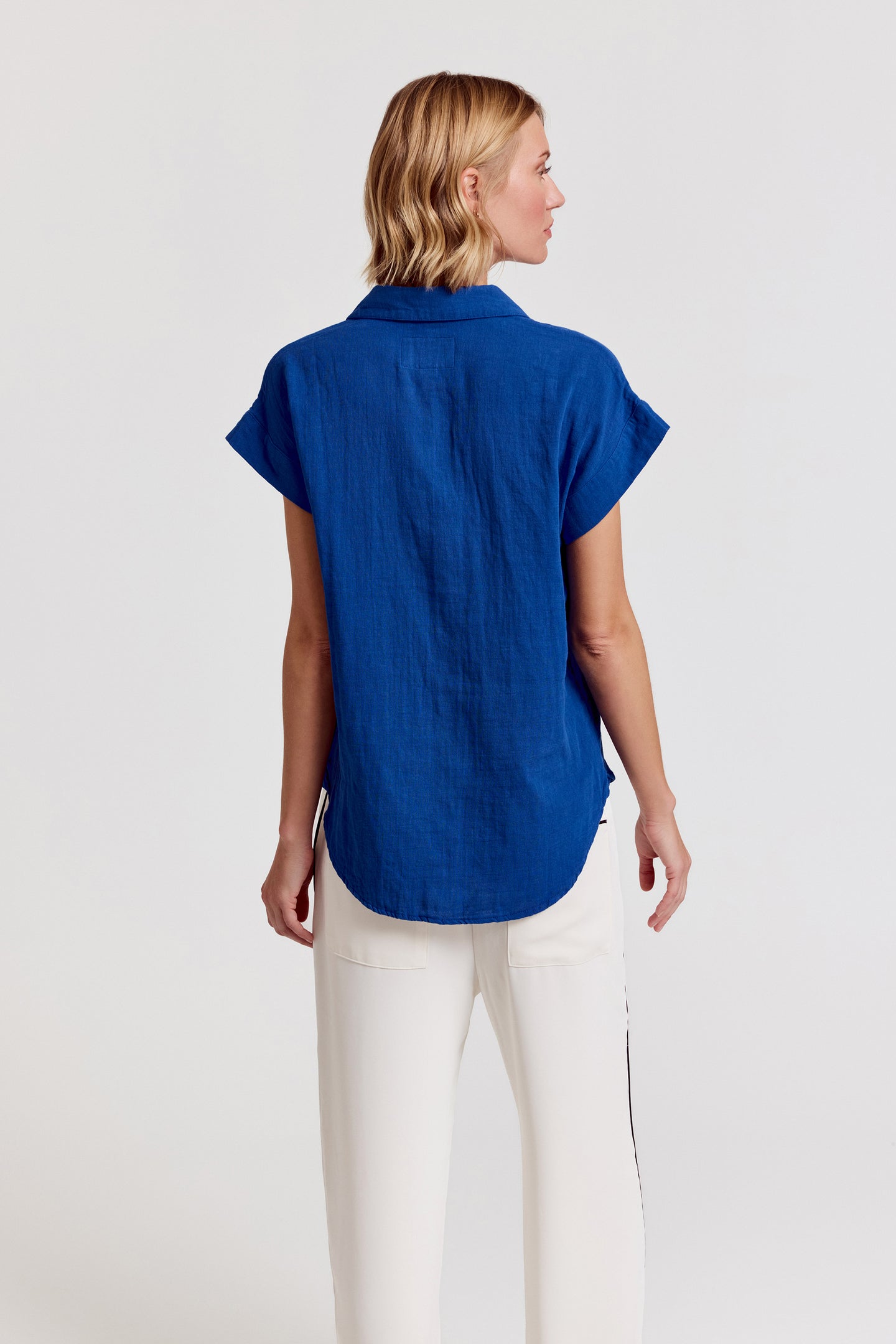 The Short Sleeve Boyfriend Shirt