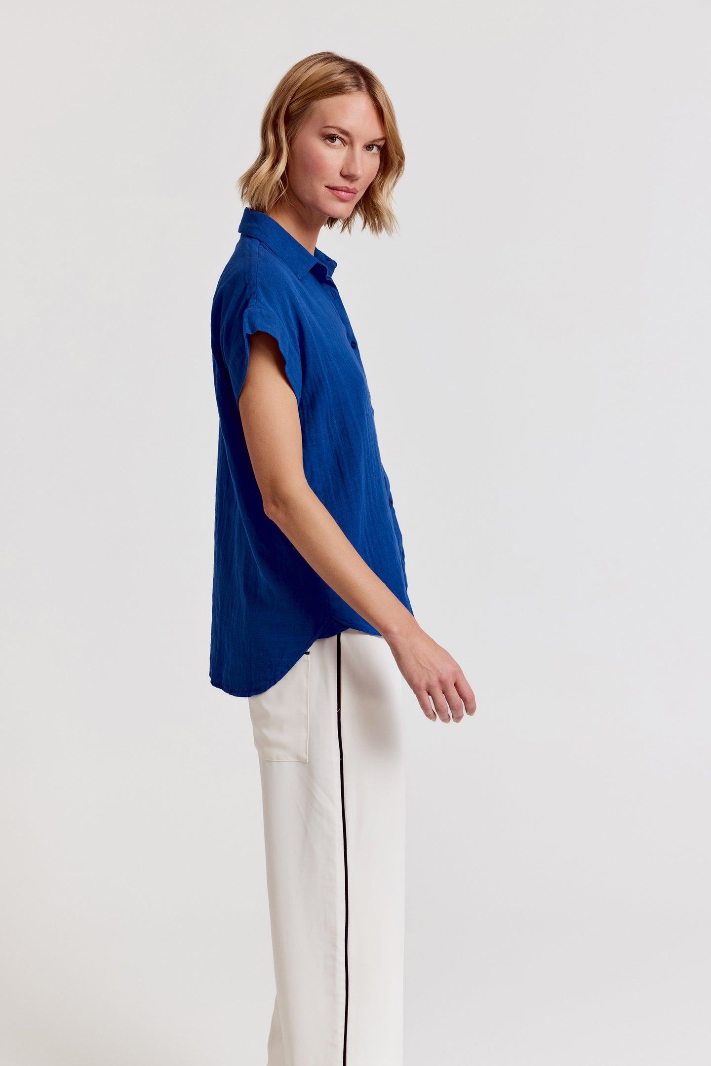 The Short Sleeve Boyfriend Shirt