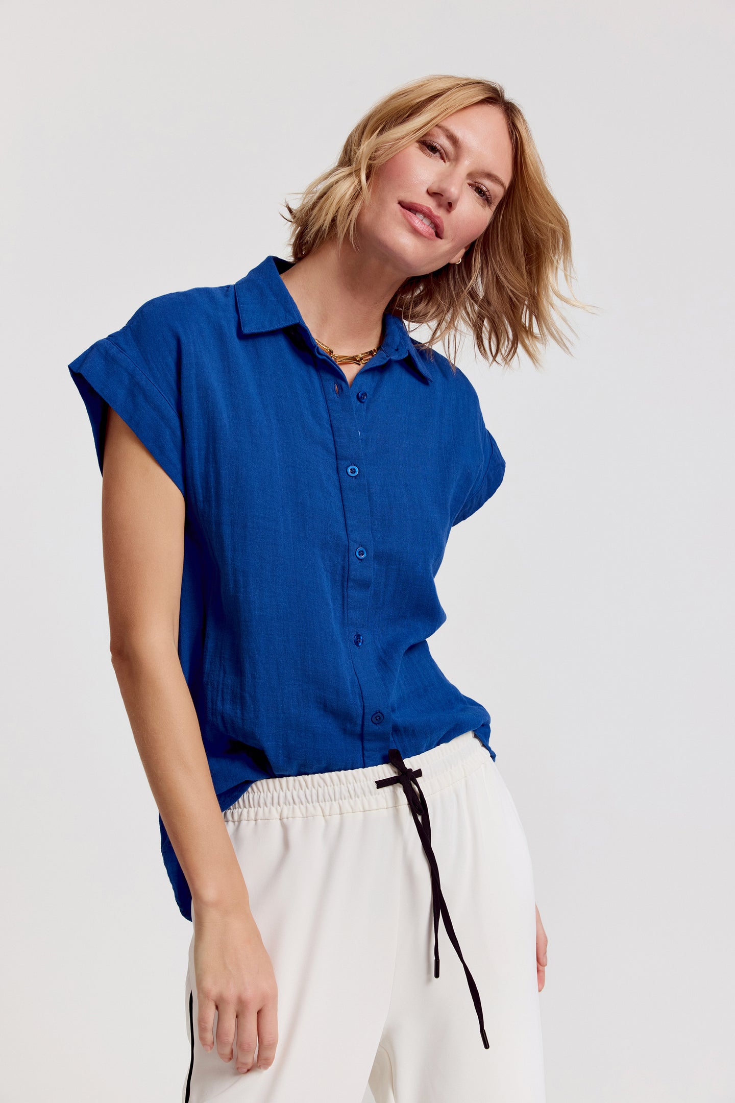 The Short Sleeve Boyfriend Shirt