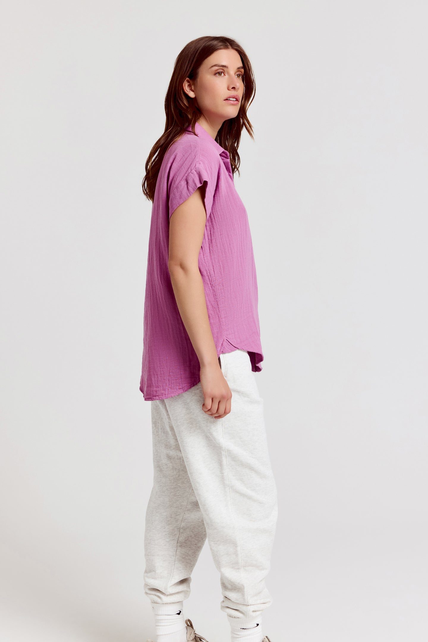 The Short Sleeve Boyfriend Shirt