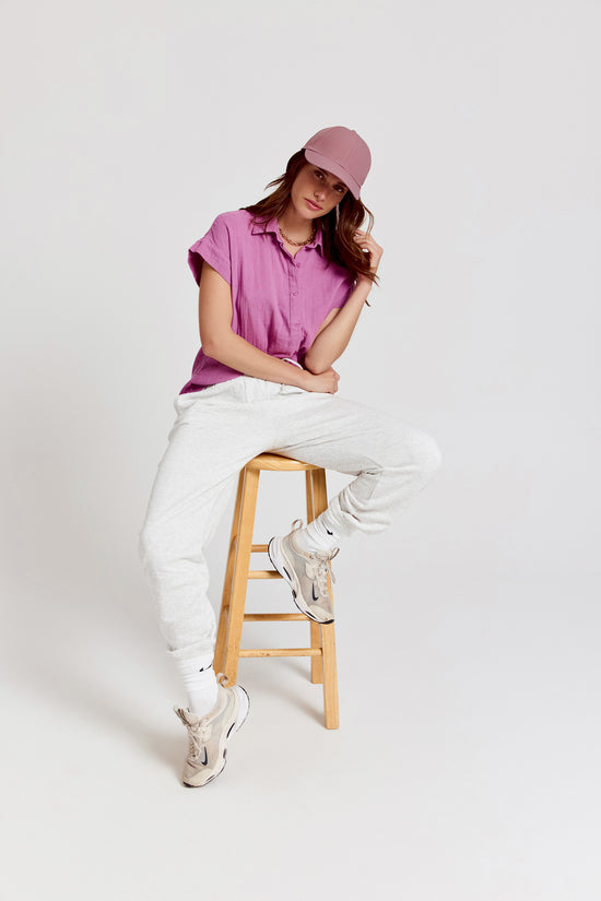 The Short Sleeve Boyfriend Shirt