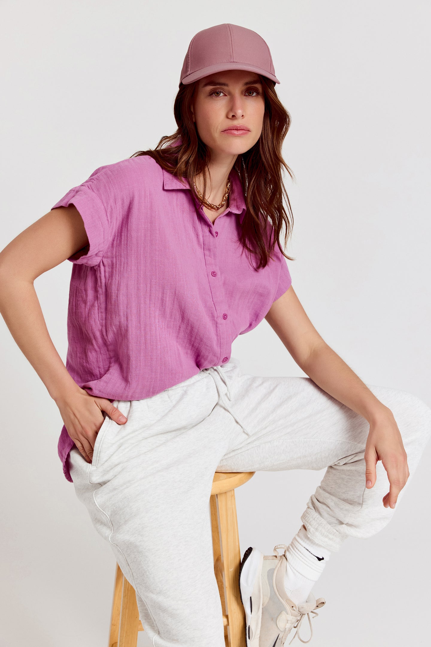 The Short Sleeve Boyfriend Shirt