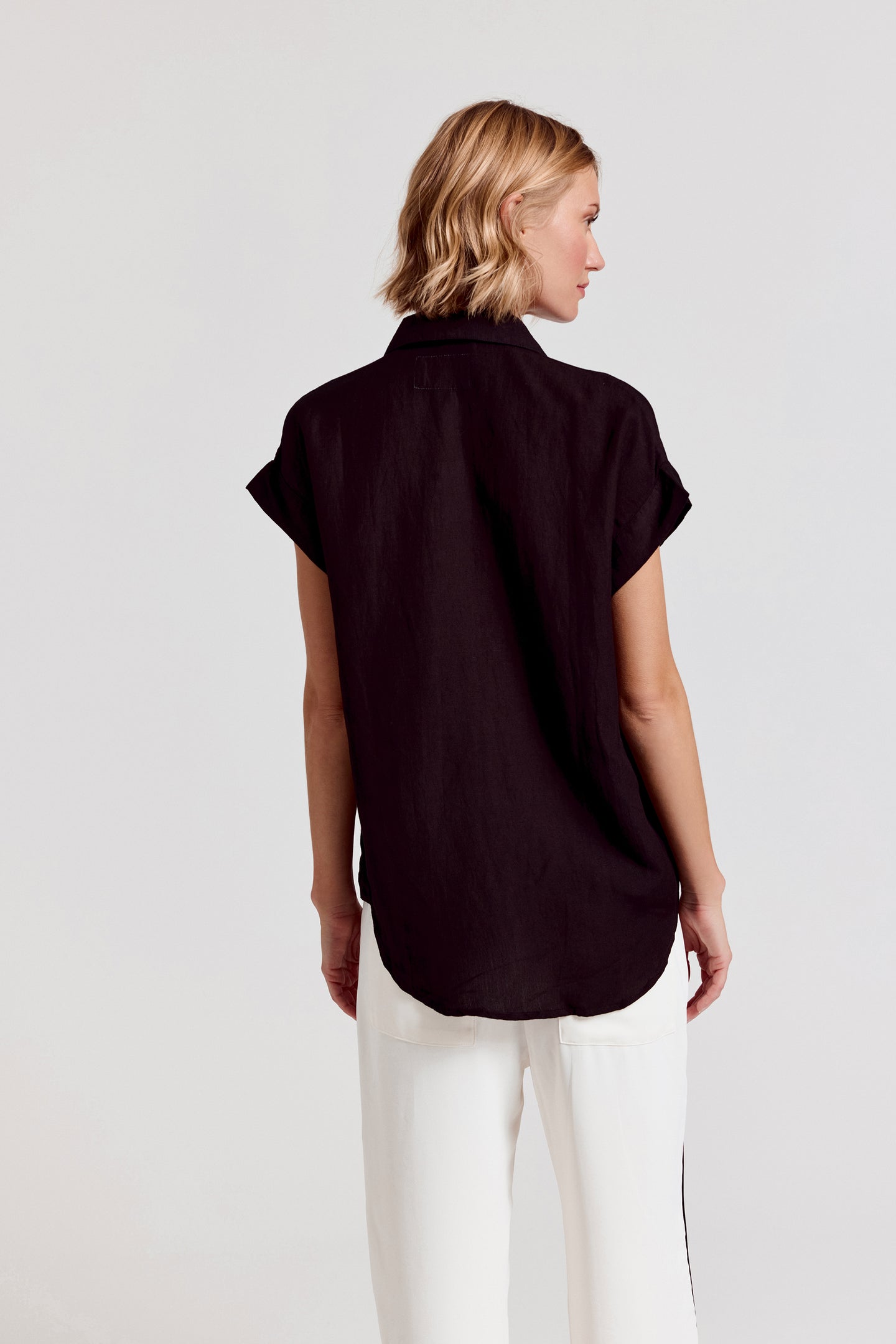 The Short Sleeve Boyfriend Shirt