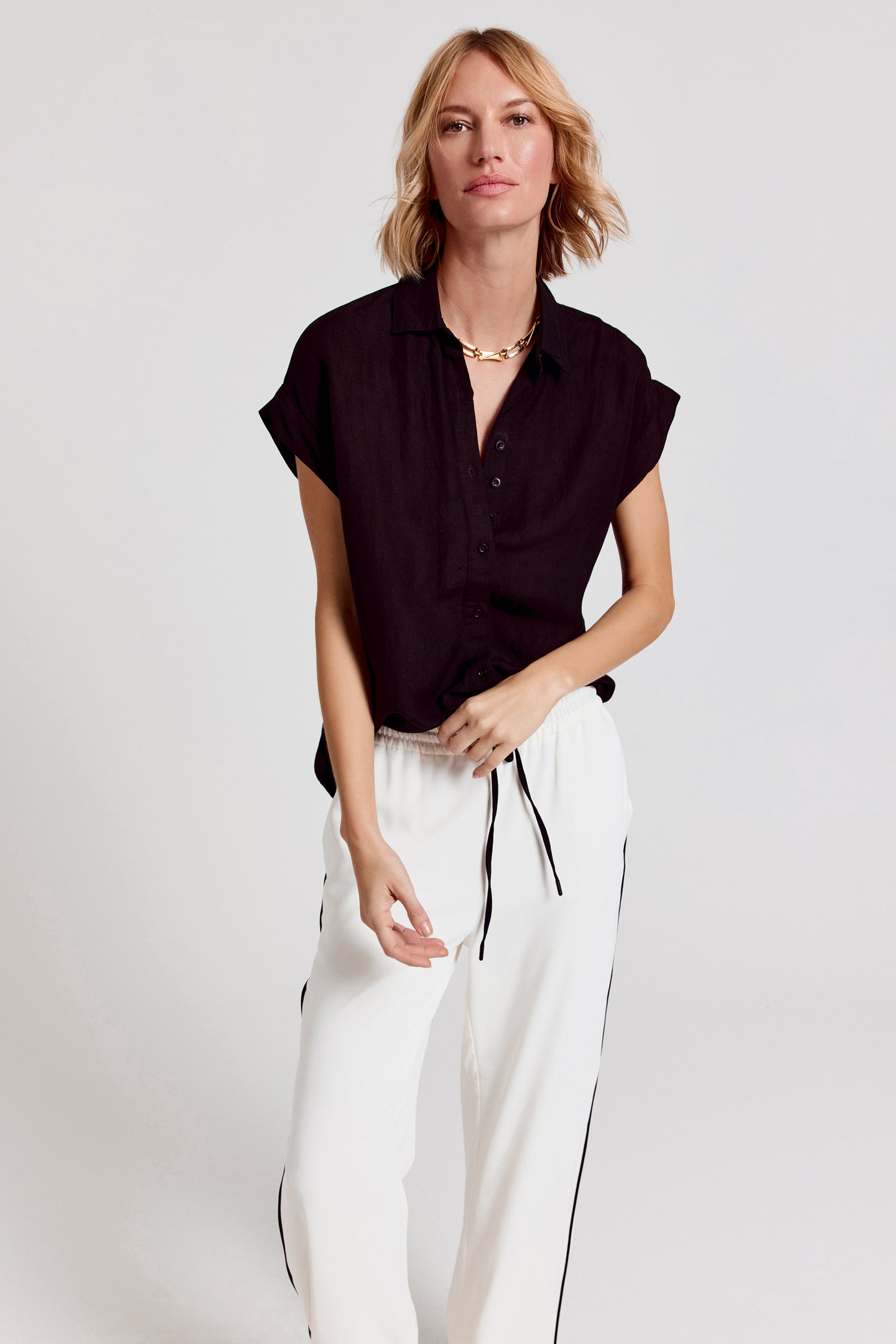 The Short Sleeve Boyfriend Shirt