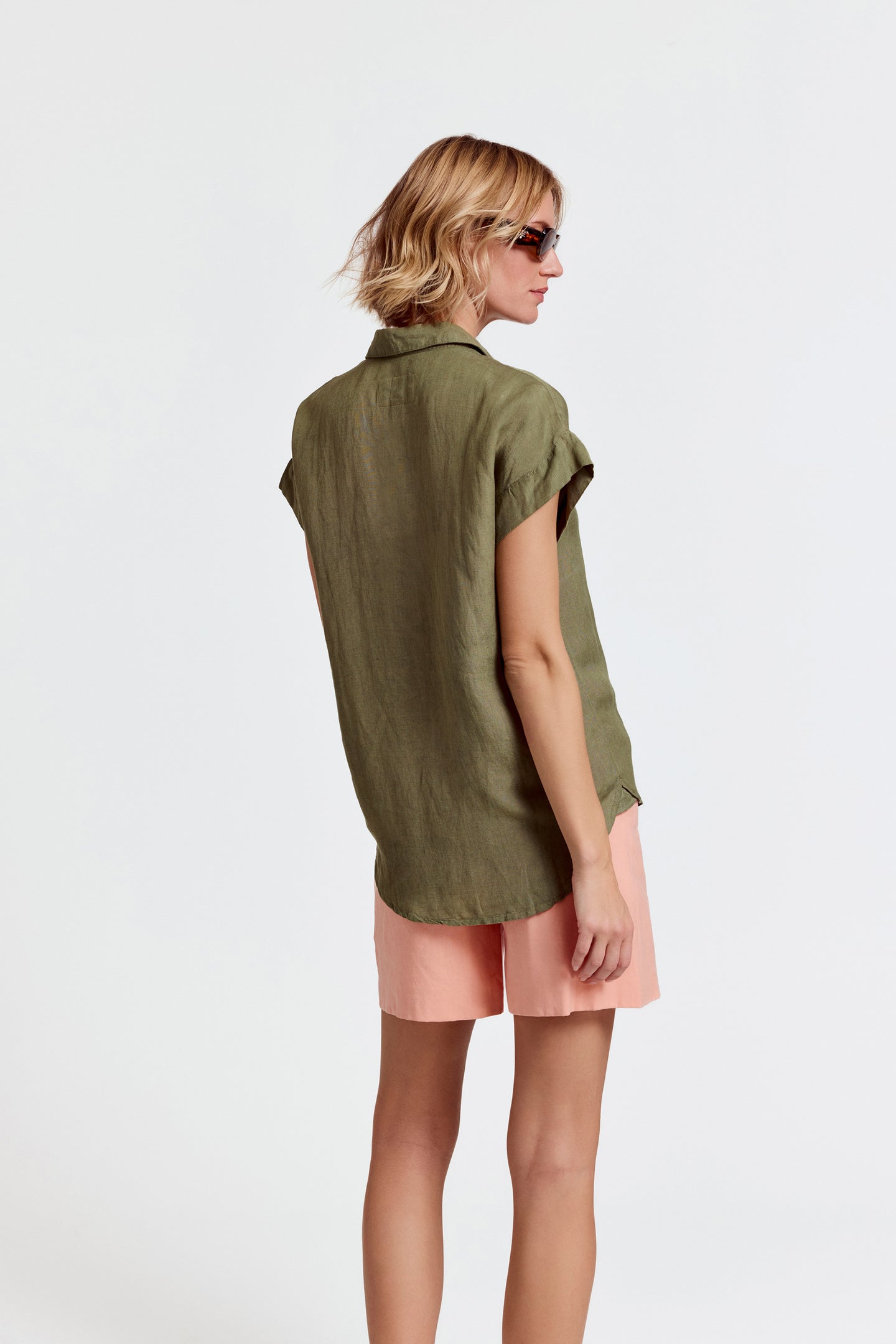 The Short Sleeve Boyfriend Shirt