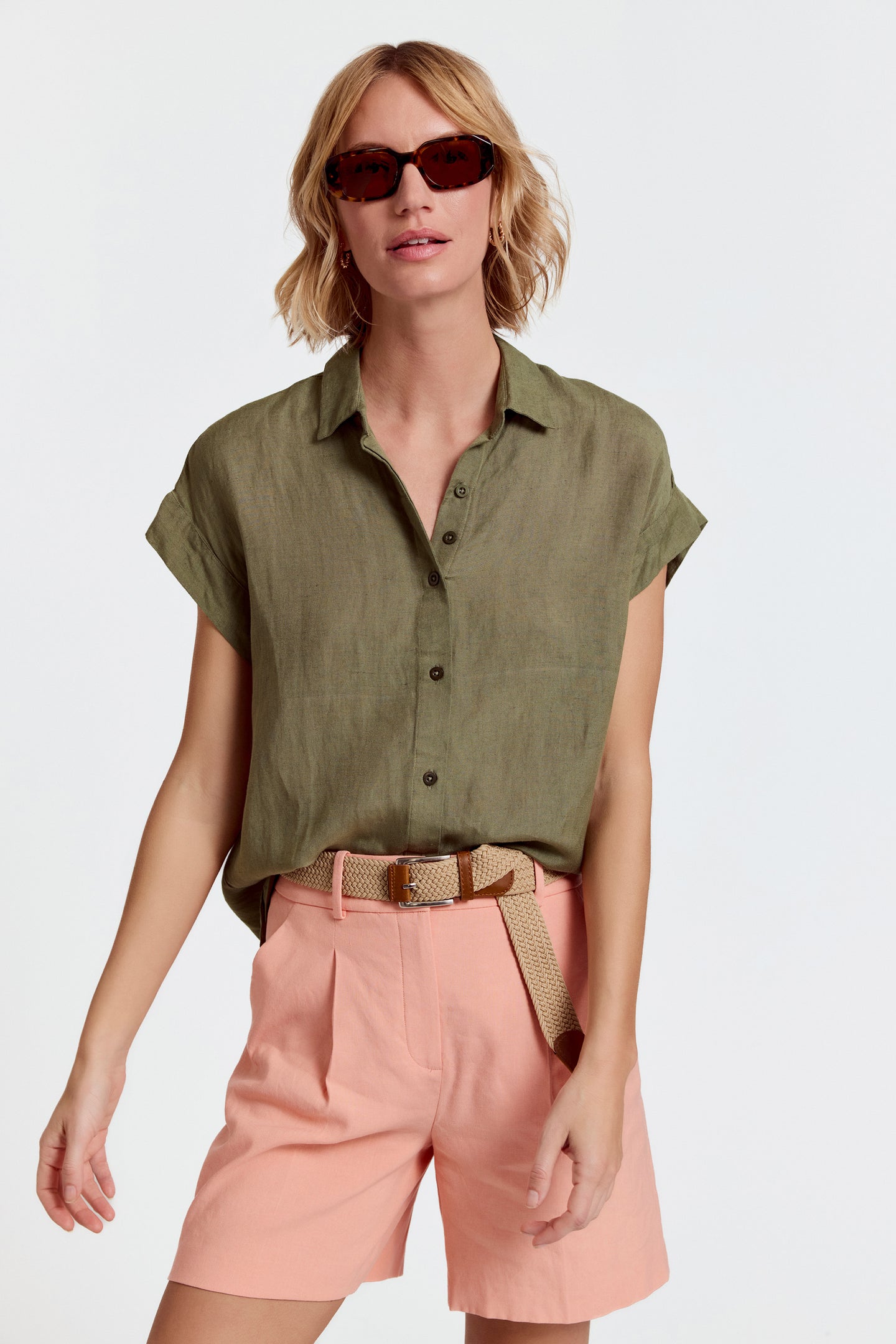 The Short Sleeve Boyfriend Shirt
