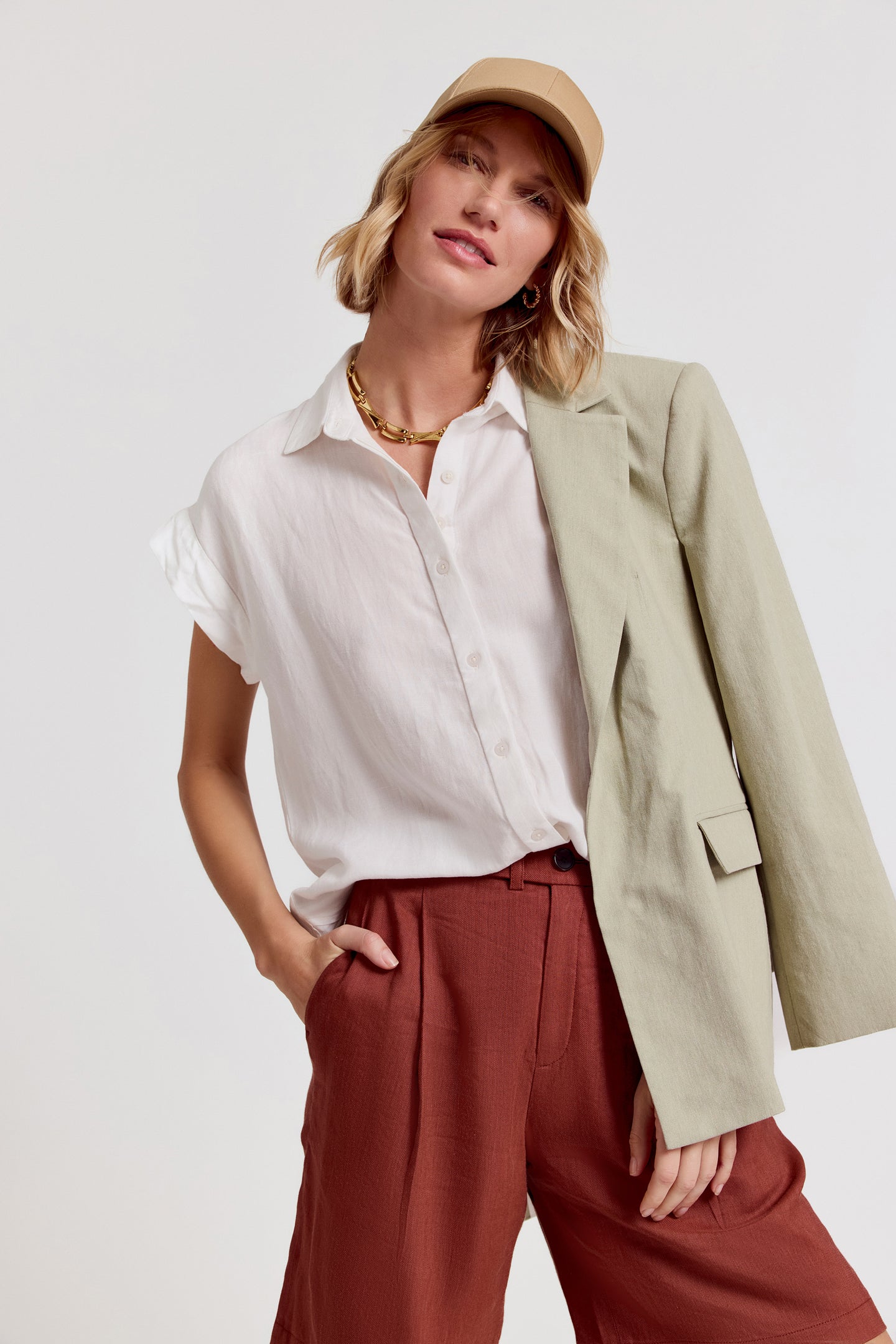 The Short Sleeve Boyfriend Shirt