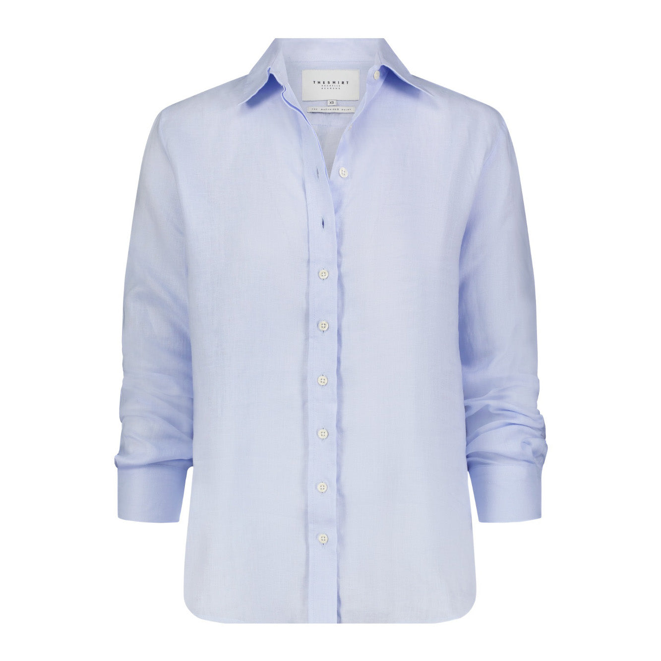 The Washed Linen Shirt Light Blue / XL The Washed Linen Shirt Light Blue / XL