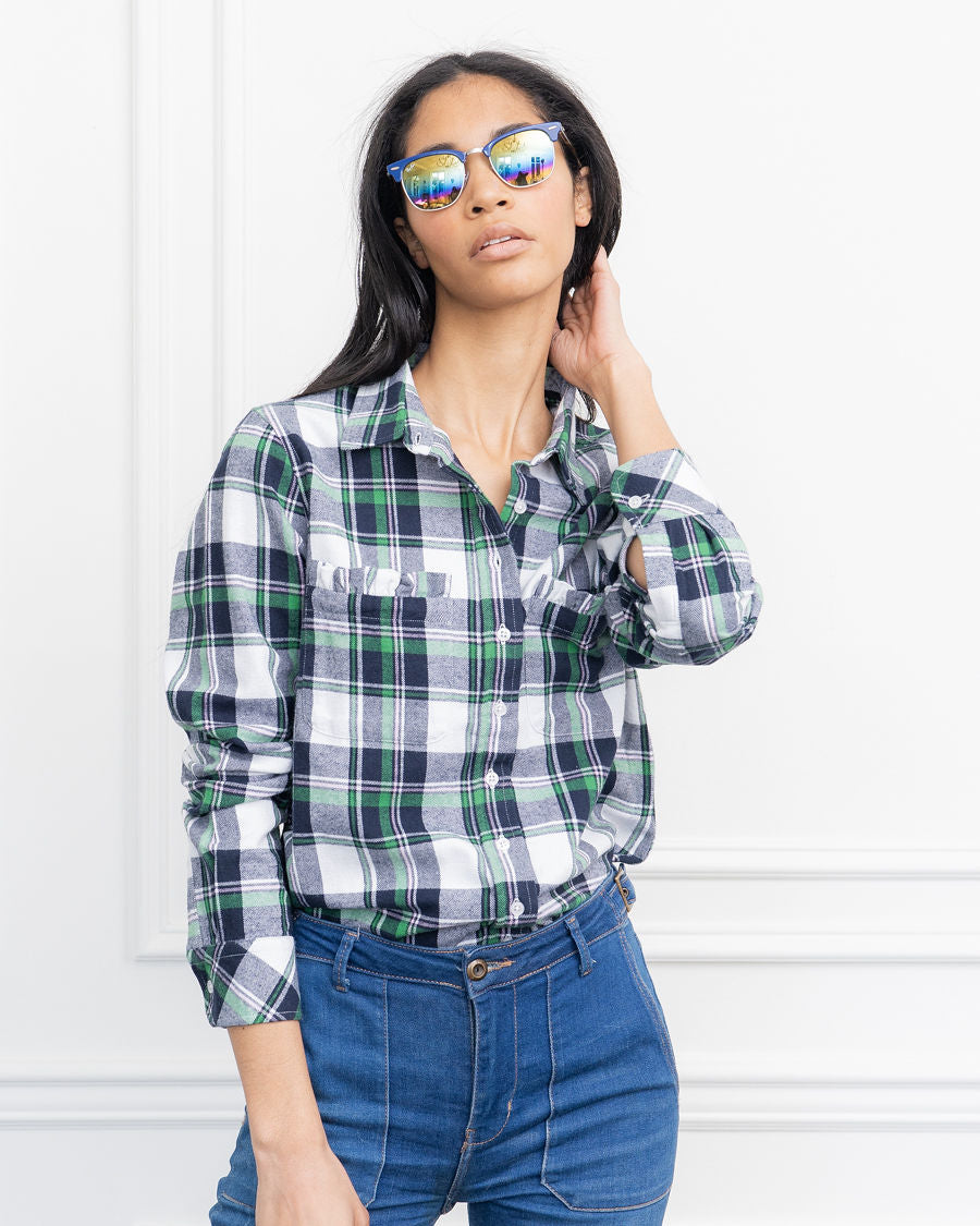 The Signature Shirt w/ Ruffled Pocket