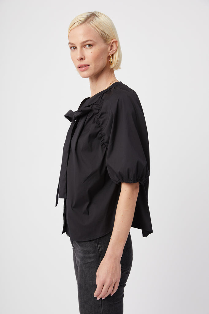 The Shirt by Rochelle Behrens - The Antoinette Shirt - Black