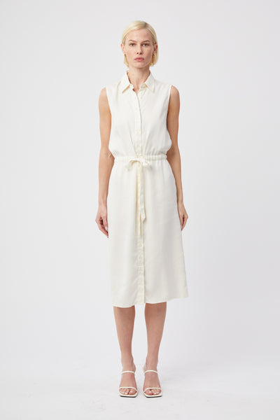 The Sleeveless Shirtdress w/ Tie Waist The Shirt The Sleeveless Shirtdress w/ Tie Waist The Shirt