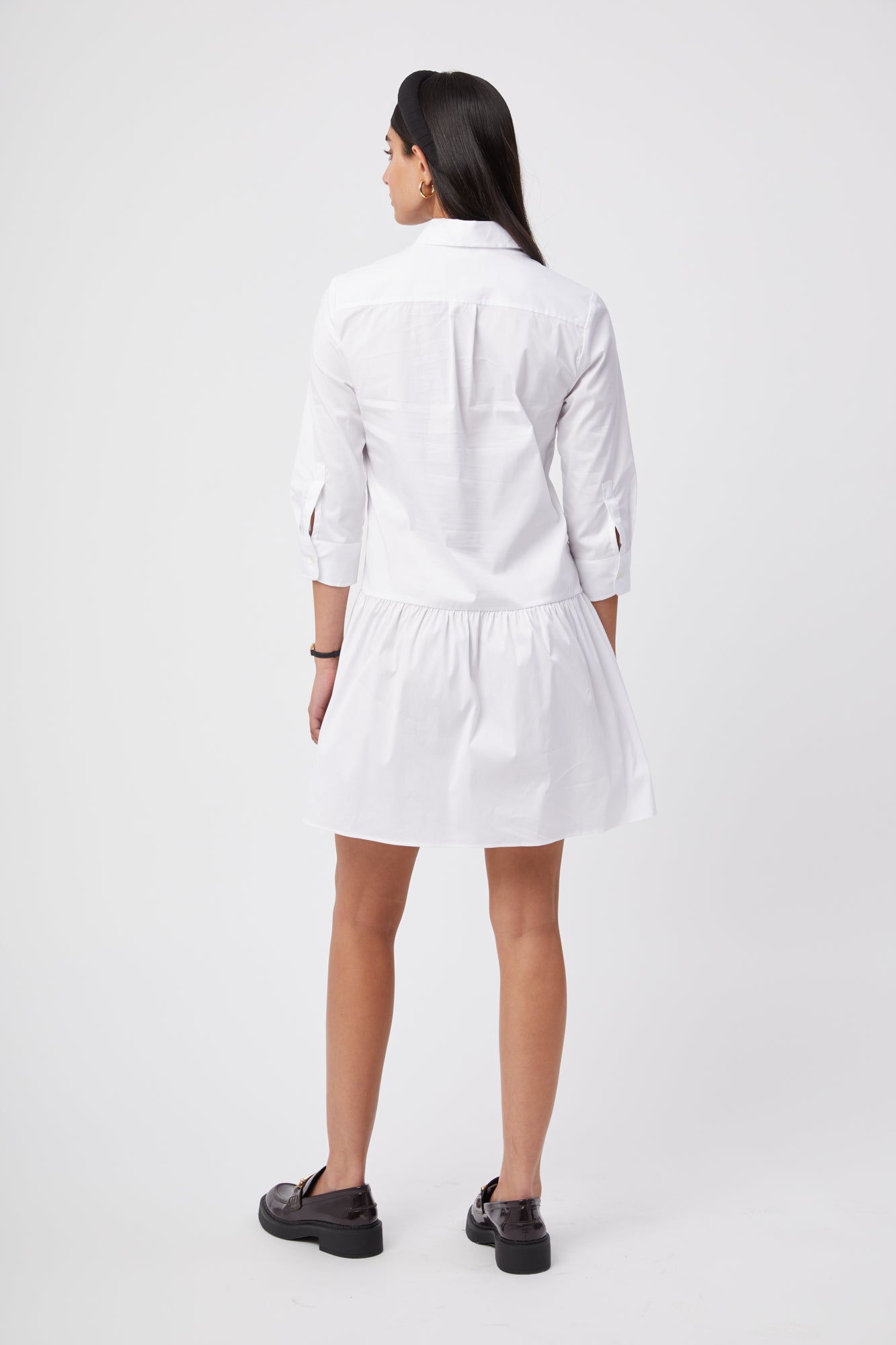The Drop Waist Shirt Dress