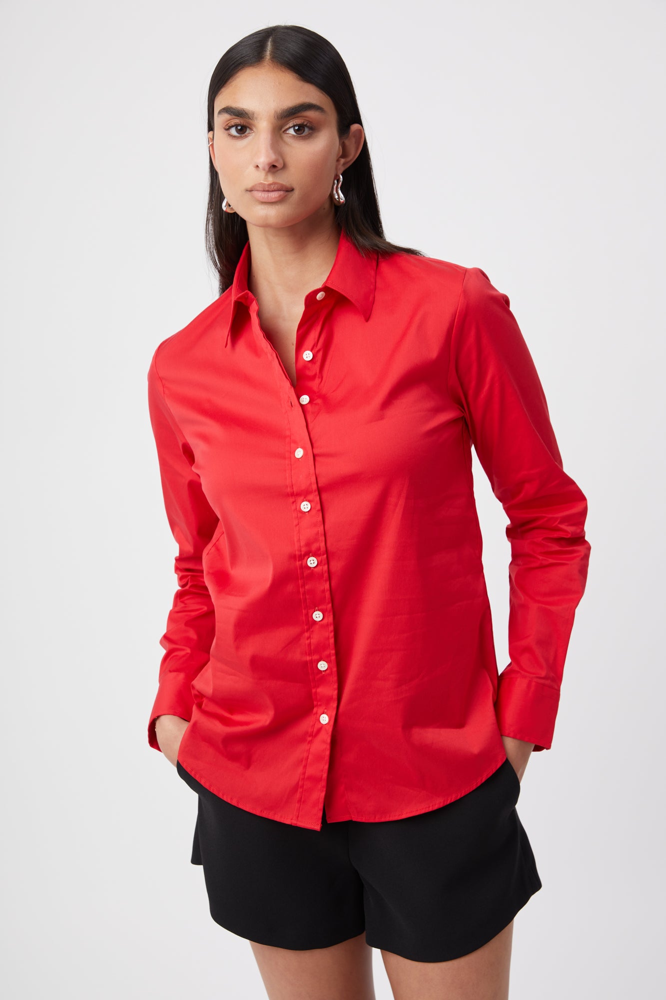 The Shirt by Rochelle Behrens - The Essentials Icon Shirt - Red