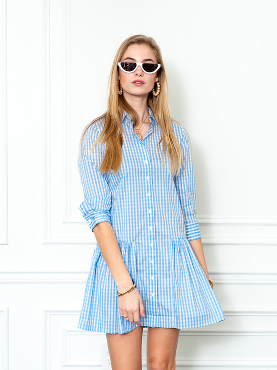The Drop Waist Shirt Dress