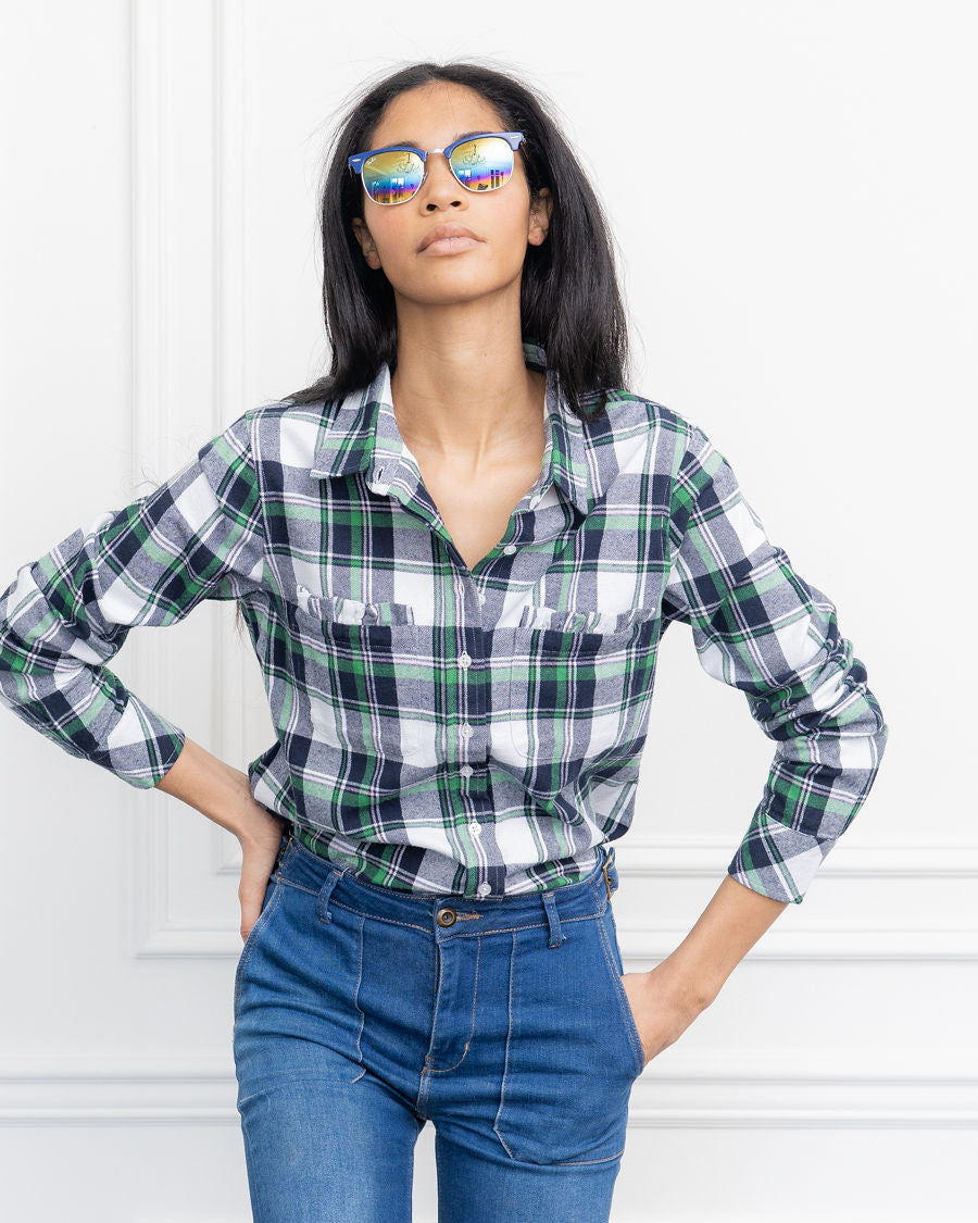 The Signature Shirt w/ Ruffled Pocket
